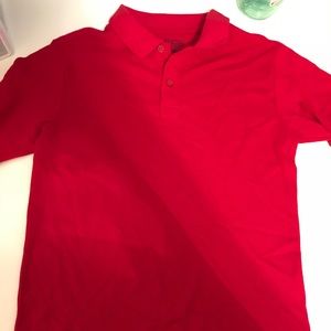Nautica Red polo Shirt for School